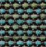Dotty turquoise fabric